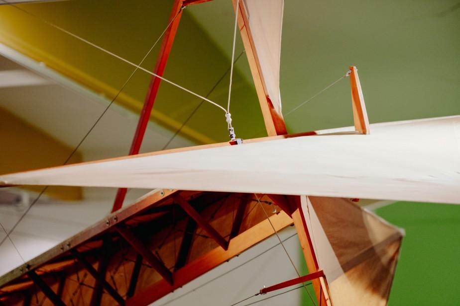 The Ferguson monoplane at the Museum of Innovation exhibition