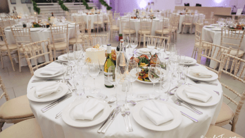wedding table in the Ulster Museum