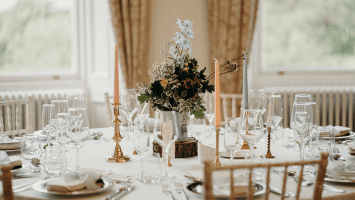 Wedding table in Cultra Manor
