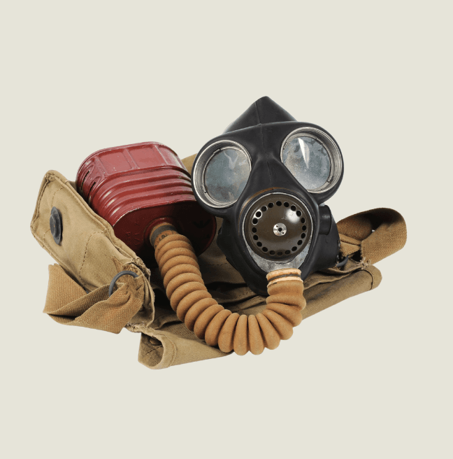 WW2 Gas Mask, Museum on the Move