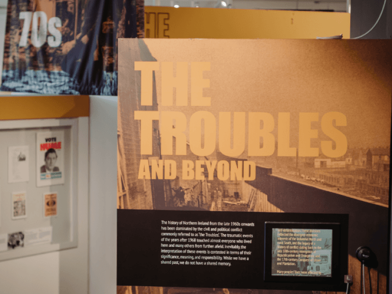 Troubles and Beyond exhibition space